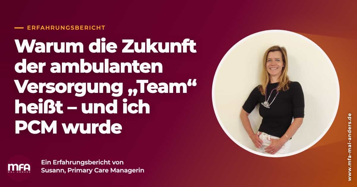 Susann, Primary Care Managerin