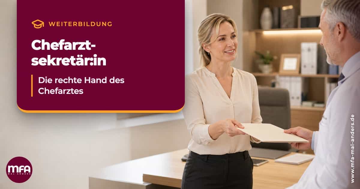 Weiterbildung im Chefarztsekretariat