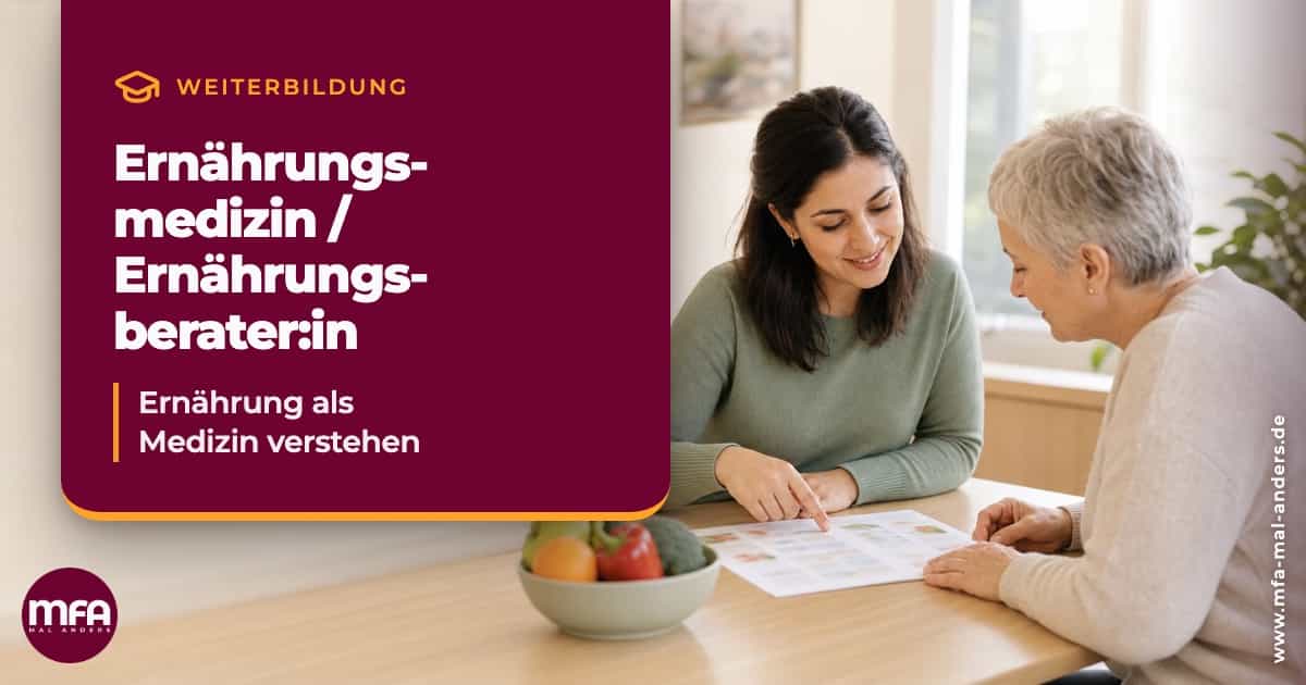 Weiterbildung - Ernährungsmedizin / Ernährungsberater:in