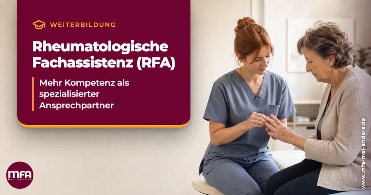 Weiterbildung - Rheumatologische Fachassistenz (RFA)