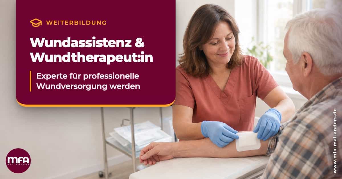 Weiterbildung in Wundassistenz und Wundtherapie