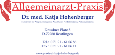 Logo - Allgemeinmedizinische Praxis Dr. med. Katja Hohenberger