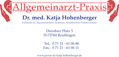 Allgemeinmedizinische Praxis Dr. med. Katja Hohenberger - Logo