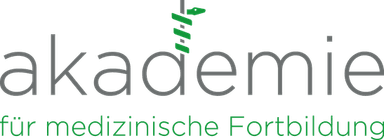 Logo - Akademie für medizinische Fortbildung der ÄKWL und KVWL - in Zusammenarbeit mit KnowOn