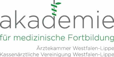 Logo - Akademie für medizinische Fortbildung der Ärztekammer Westfalen-Lippe und der Kassenärztlichen Vereinigung Westfalen-Lippe