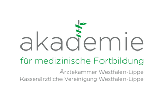 Logo - akademie für medizinische Fortbildung der Ärztekammer Westfalen-Lippe und der Kassenärztlichen Vereinigung Westfalen-Lippe